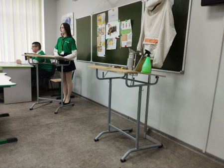 Занятие в Агротехнологическом классе