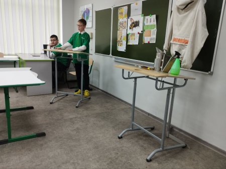 Занятие в Агротехнологическом классе